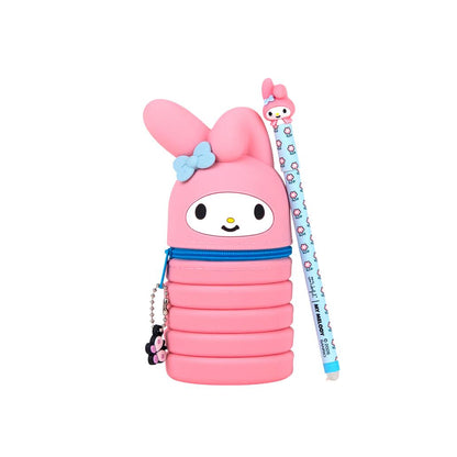 Estojo de silicone extensível + caneta apagável Bo-Bo - My Melody