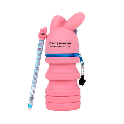 Estojo de silicone extensível + caneta apagável Bo-Bo - My Melody