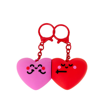 Kit 2 Porta-Chaves - Corações Mr. Wonderful