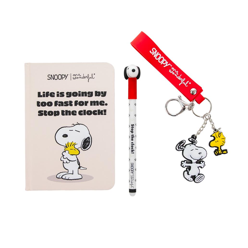 Set de Escrita Mr. Wonderful - Snoopy