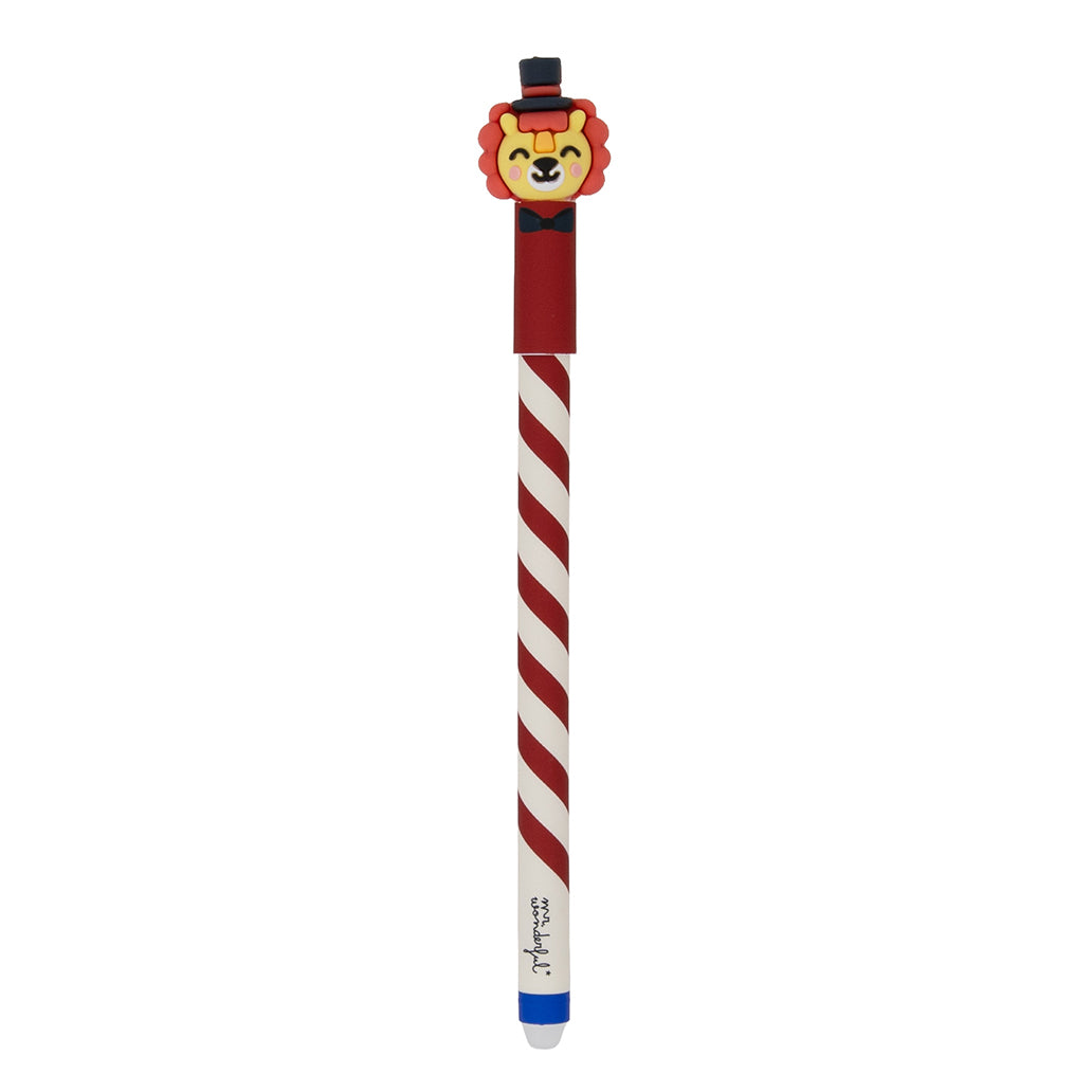 Pré-Venda ✨- Caneta Gel Apagável Mr. Wonderful - Circo Natal - Leão