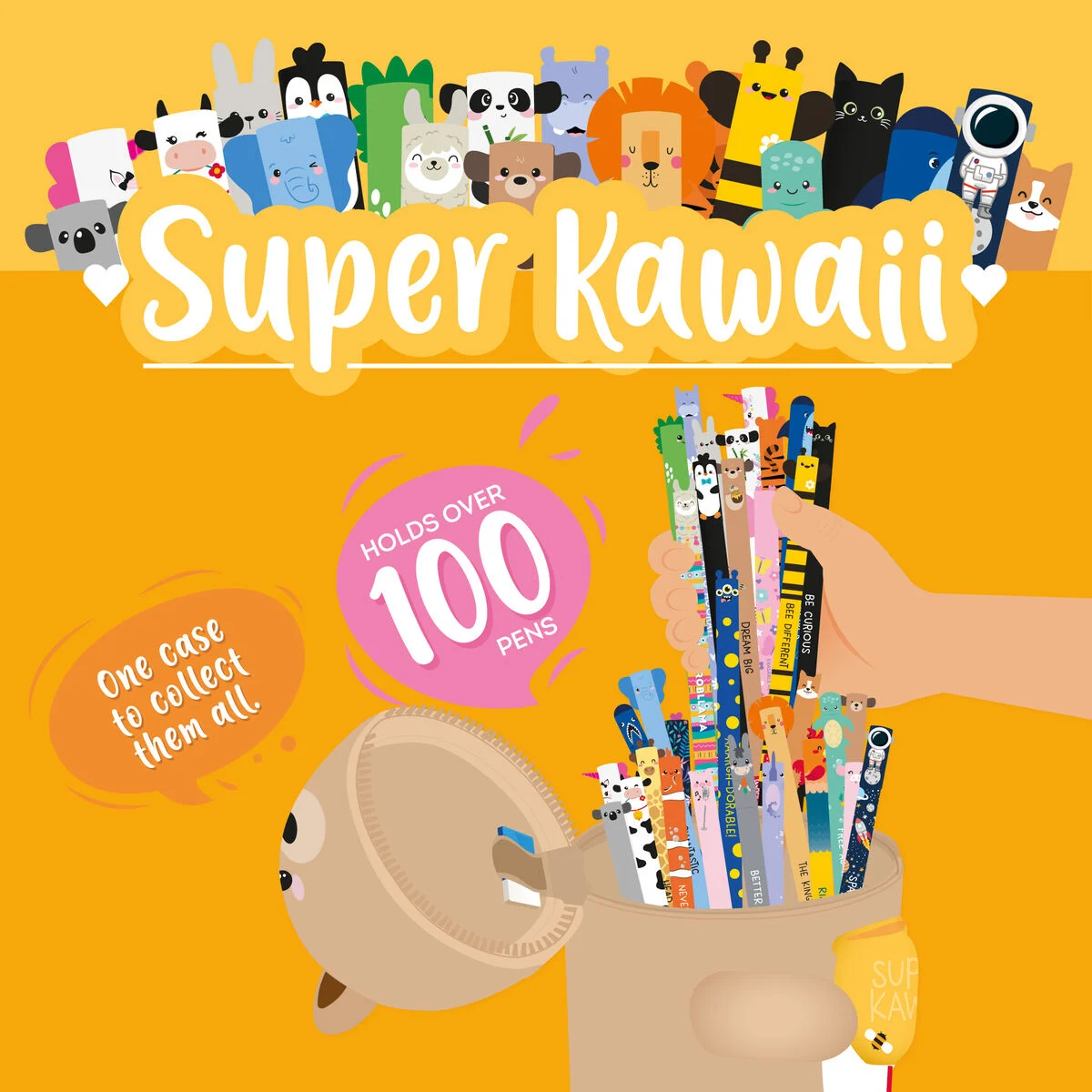 Estojo Super Kawaii Legami - Urso