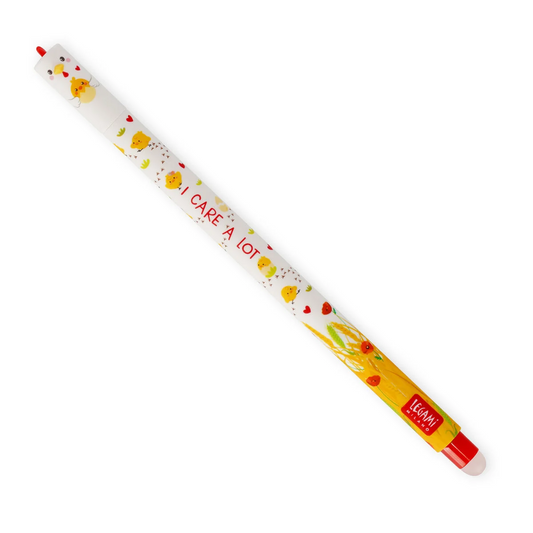 Caneta Gel Apagável Legami - Galinha