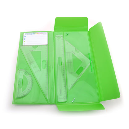 Set Pasta de Geometria (Capa + 4 Peças)