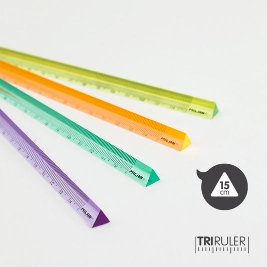 Régua Triangular 15 cm – Milan New Look