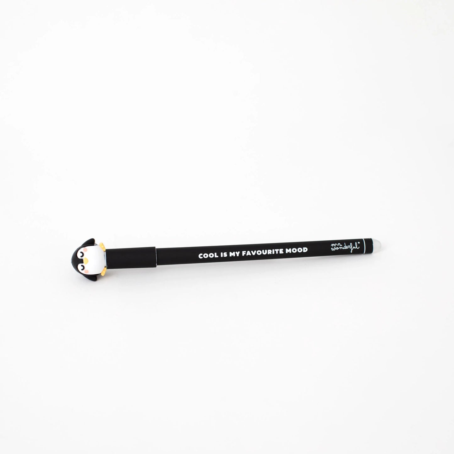 Caneta Gel Apagável Mr. Wonderful - Pinguim
