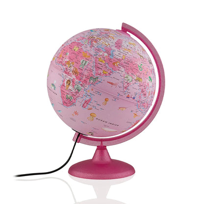 Globo Tecnodidattica Pink Zoo - 25cm