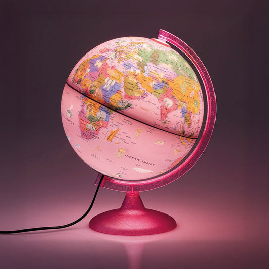 Globo Tecnodidattica Pink Zoo - 25cm