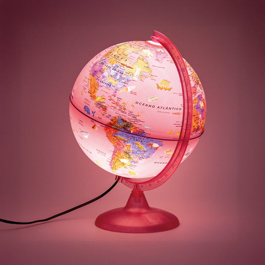 Globo Tecnodidattica Pink Zoo - 25cm