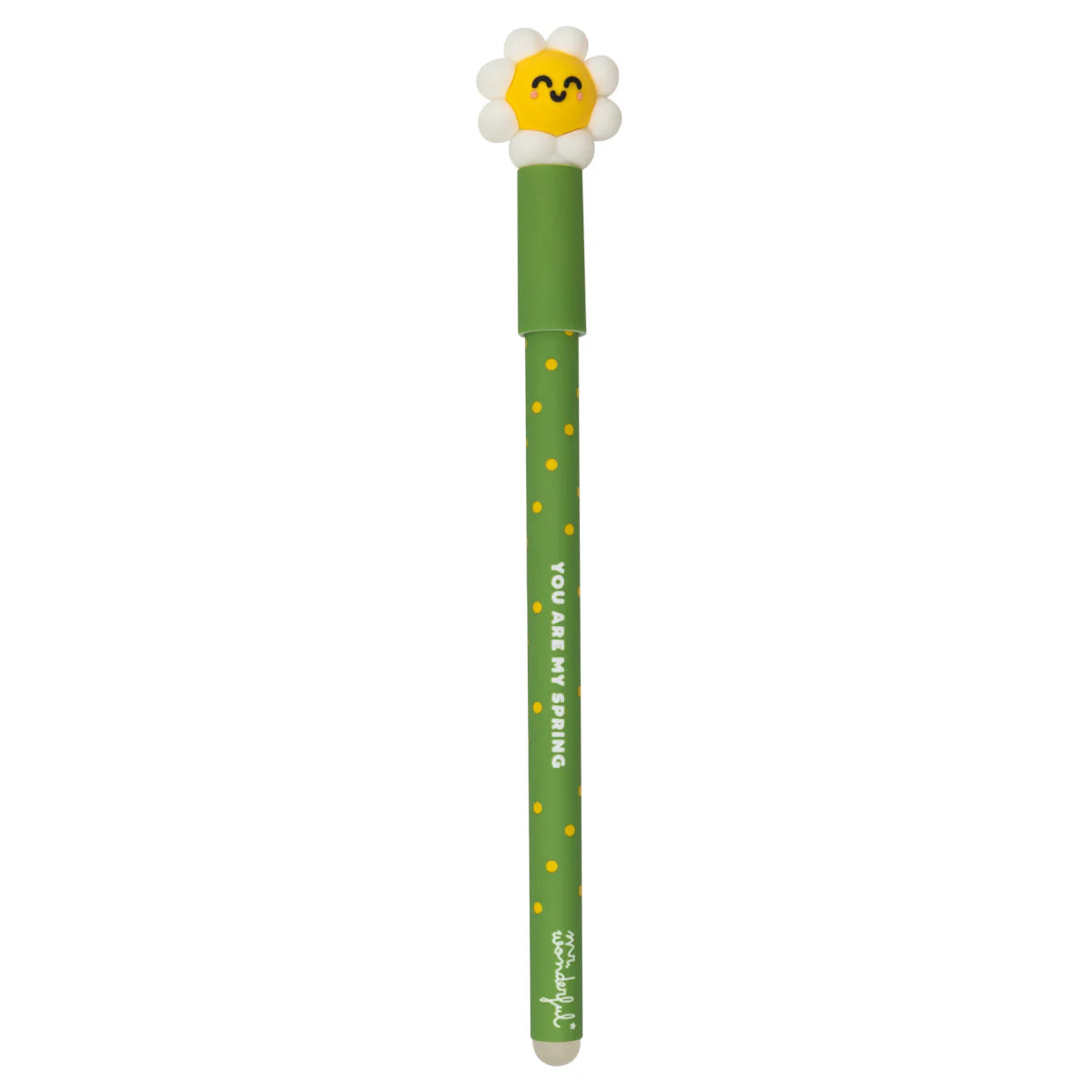Caneta Gel Apagável Mr. Wonderful - Margarida
