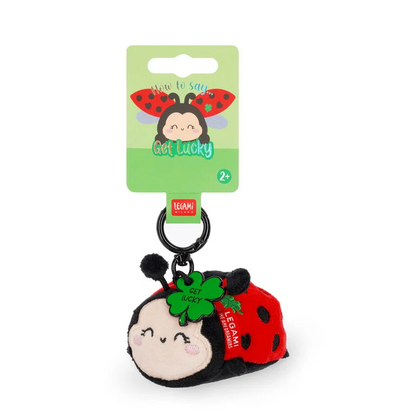Porta-chaves de Peluche - Joaninha