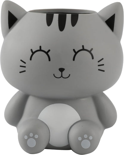 Porta-Canetas iTotal - Gato Cinza