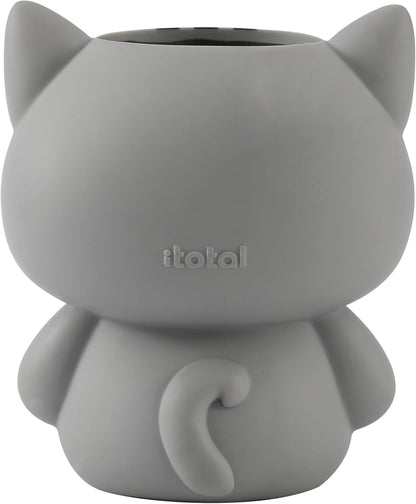 Porta-Canetas iTotal - Gato Cinza
