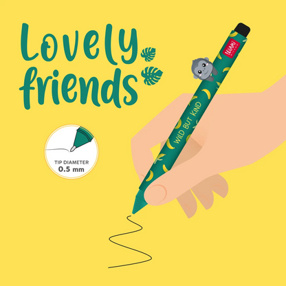 Caneta Gel  Lovely Friends Legami - Gorila