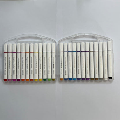 🎨 Marcadores Acrílicos BF – Cores Vivas e Secagem Rápida