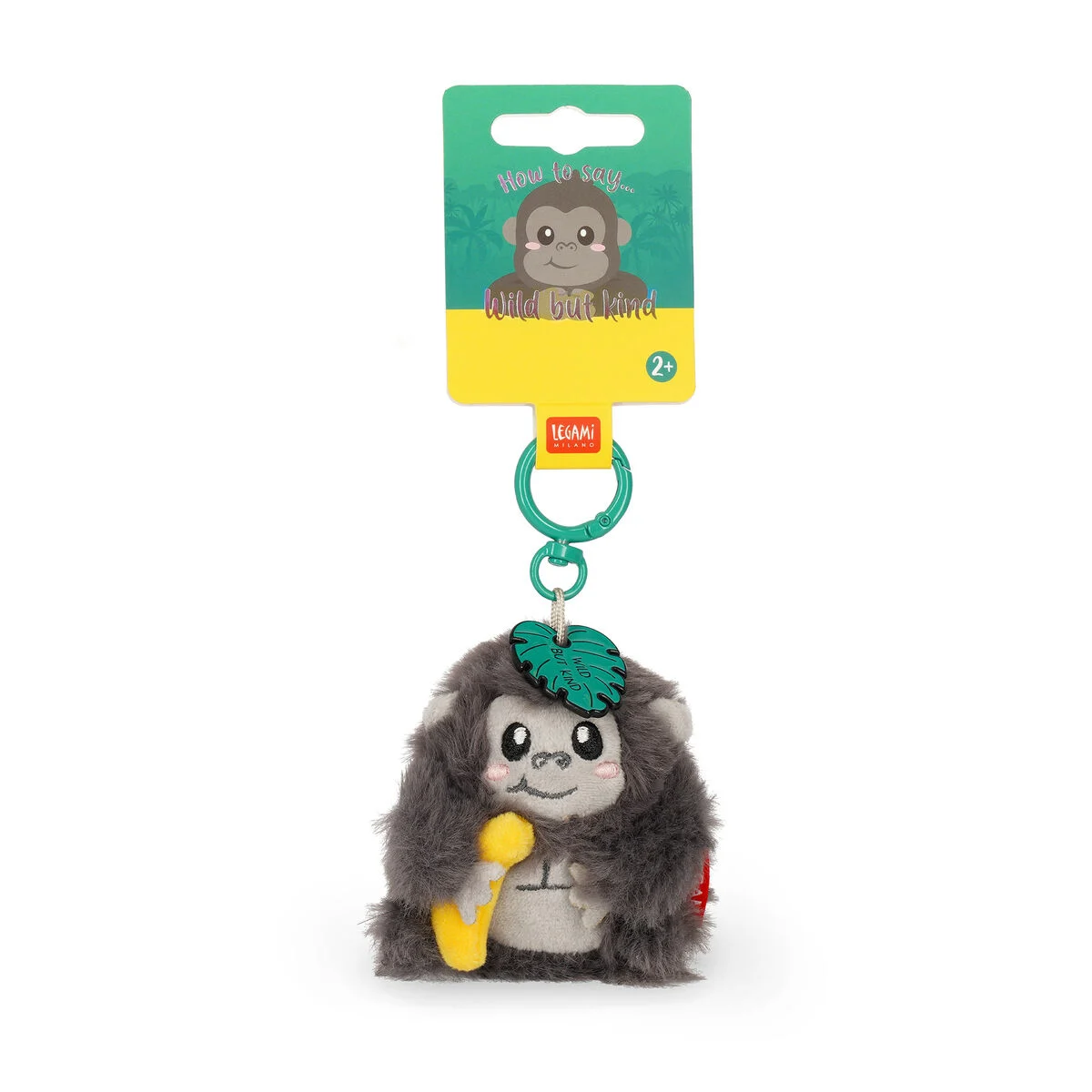 Porta-chaves de Peluche - Gorila