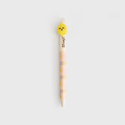 Caneta Retrátil Apagável Mr. Wonderful - Limão