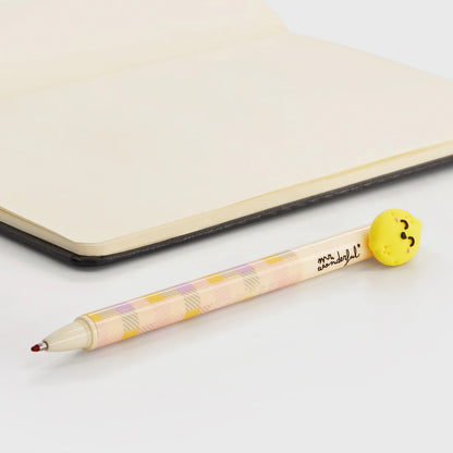 Caneta Retrátil Apagável Mr. Wonderful - Limão