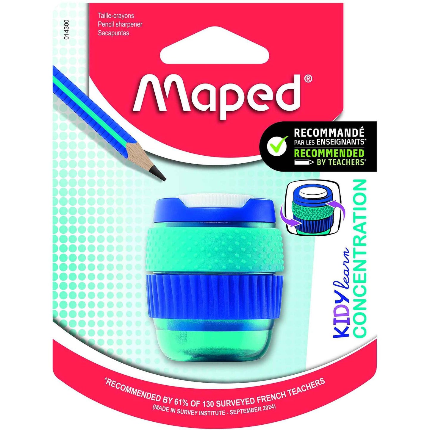 Afia Lápis Kidy Concentration Azul Maped