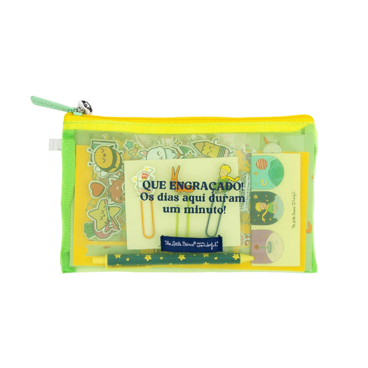 Conjunto de escrita O pequeno Príncipe - Os dias aqui duram um minuto!
