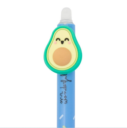 Caneta Retrátil Apagável Mr. Wonderful - Abacate