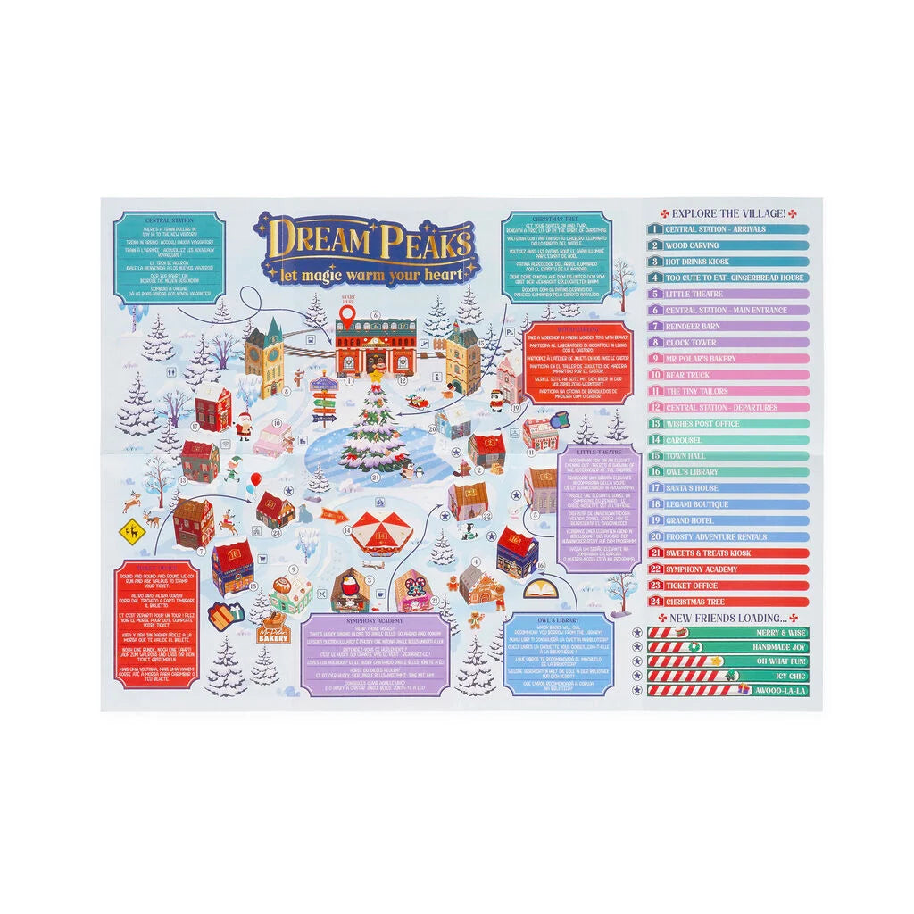 Calendário do Advento Dream Peaks – Legami - Limitado a 1 unidade por cliente