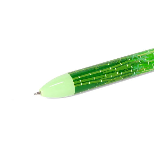 Caneta Click & Clack Legami com Tinta de Duas Cores - Panda