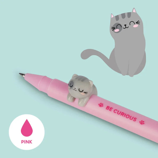 Caneta Gel  Lovely Friends Legami - Gato