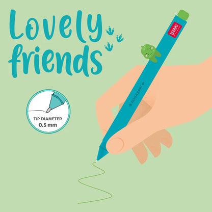 Caneta Gel  Lovely Friends Legami - Dinossauro