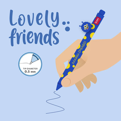 Caneta Gel  Lovely Friends Legami - Monstro