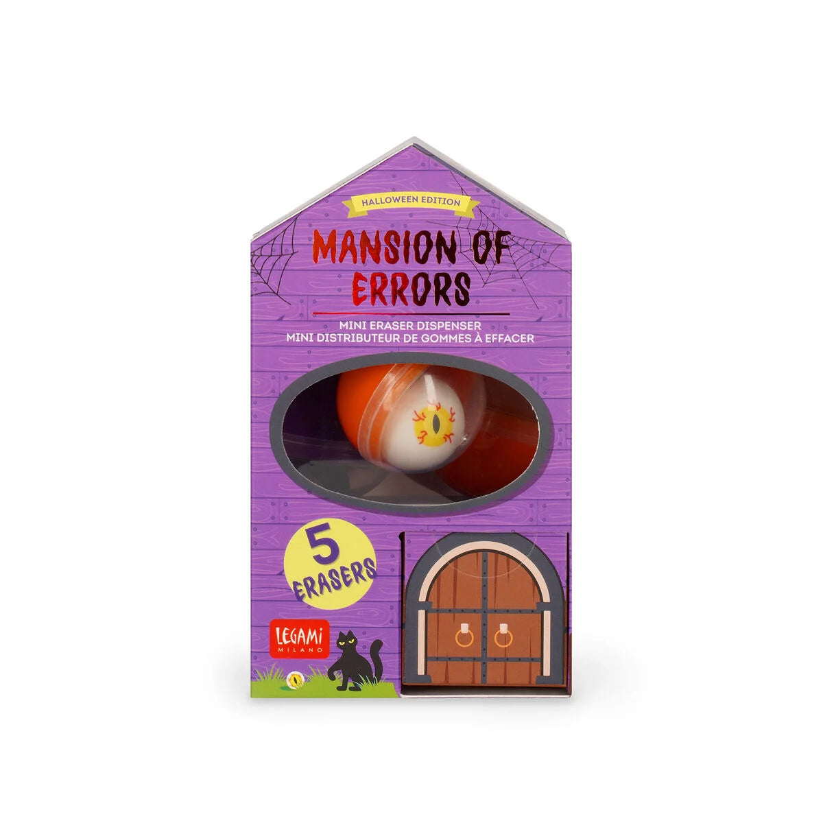 Mini Dispensador de Borrachas Halloween - Legami
