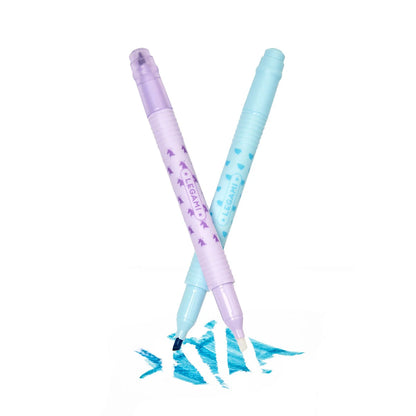 Conjunto de 6 sublinhadores apagáveis