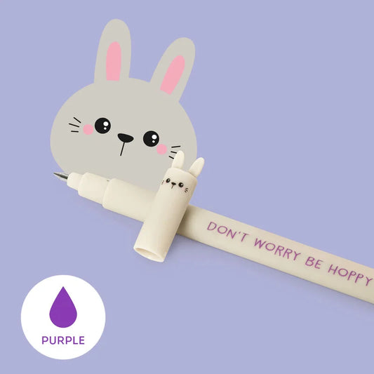Caneta Gel Apagável Legami - Coelho