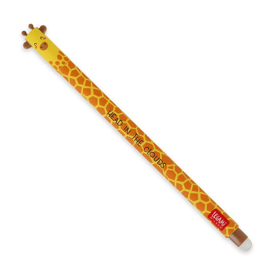 Caneta Gel Apagável Legami - Girafa
