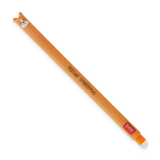 Caneta Gel Apagável Legami - Corgi