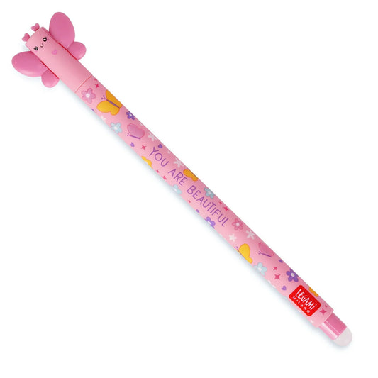 Caneta Gel Apagável Legami - Borboleta
