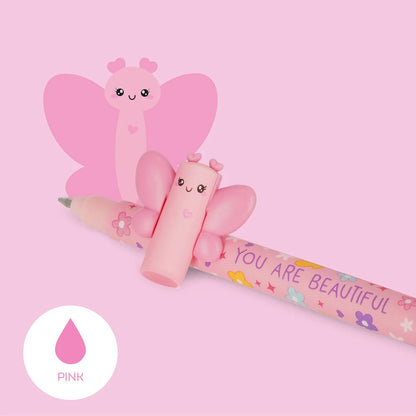 Caneta Gel Apagável Legami - Borboleta