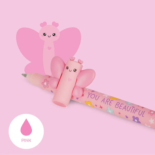 Caneta Gel Apagável Legami - Borboleta