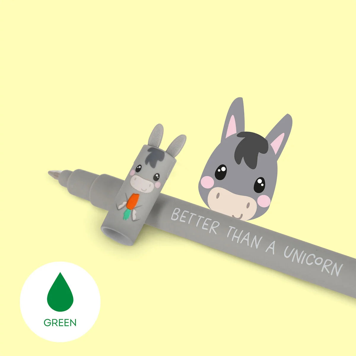 Pack Caneta Gel Apagável Legami - Edição Animais da Quinta