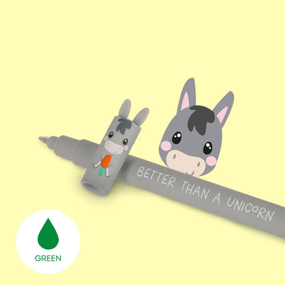 Pack Caneta Gel Apagável Legami - Edição Animais da Quinta