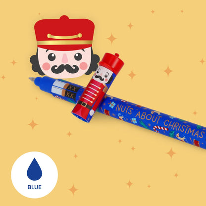 Pack Caneta Gel Apagável Legami - Edição de Natal “O Quebra-Nozes” - Limitado a 2 unidades por cliente ‼️