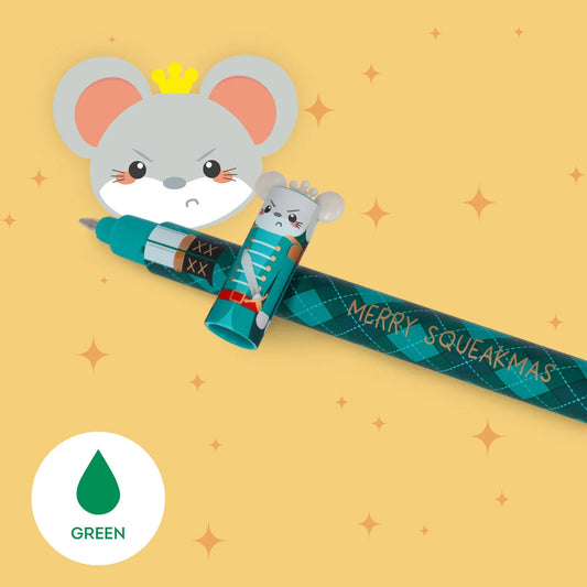 Pack Caneta Gel Apagável Legami - Edição de Natal “O Quebra-Nozes” - Limitado a 2 unidades por cliente ‼️