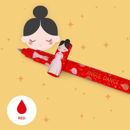 Pack Caneta Gel Apagável Legami - Edição de Natal “O Quebra-Nozes” - Limitado a 2 unidades por cliente ‼️