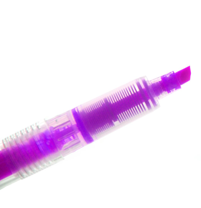 Marcador Fluorescente Recarregável – Office Box