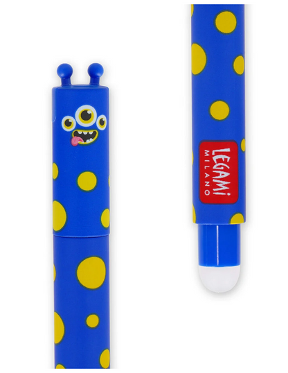 Caneta Gel Apagável Legami - Monstro