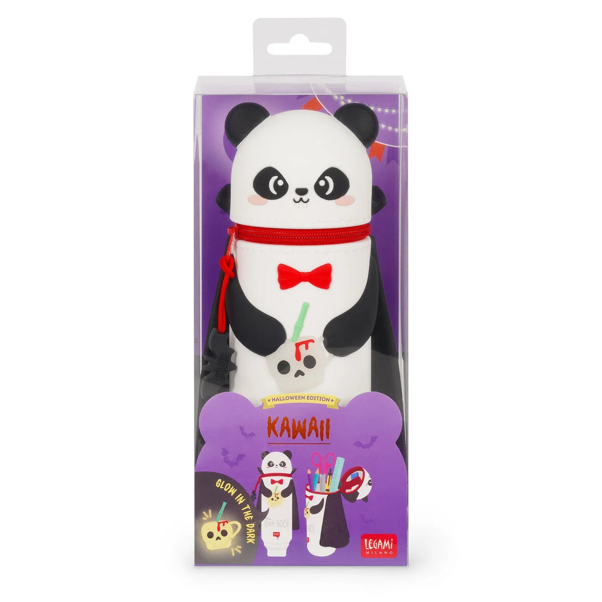 Estojo em Silicone Legami - Panda Halloween
