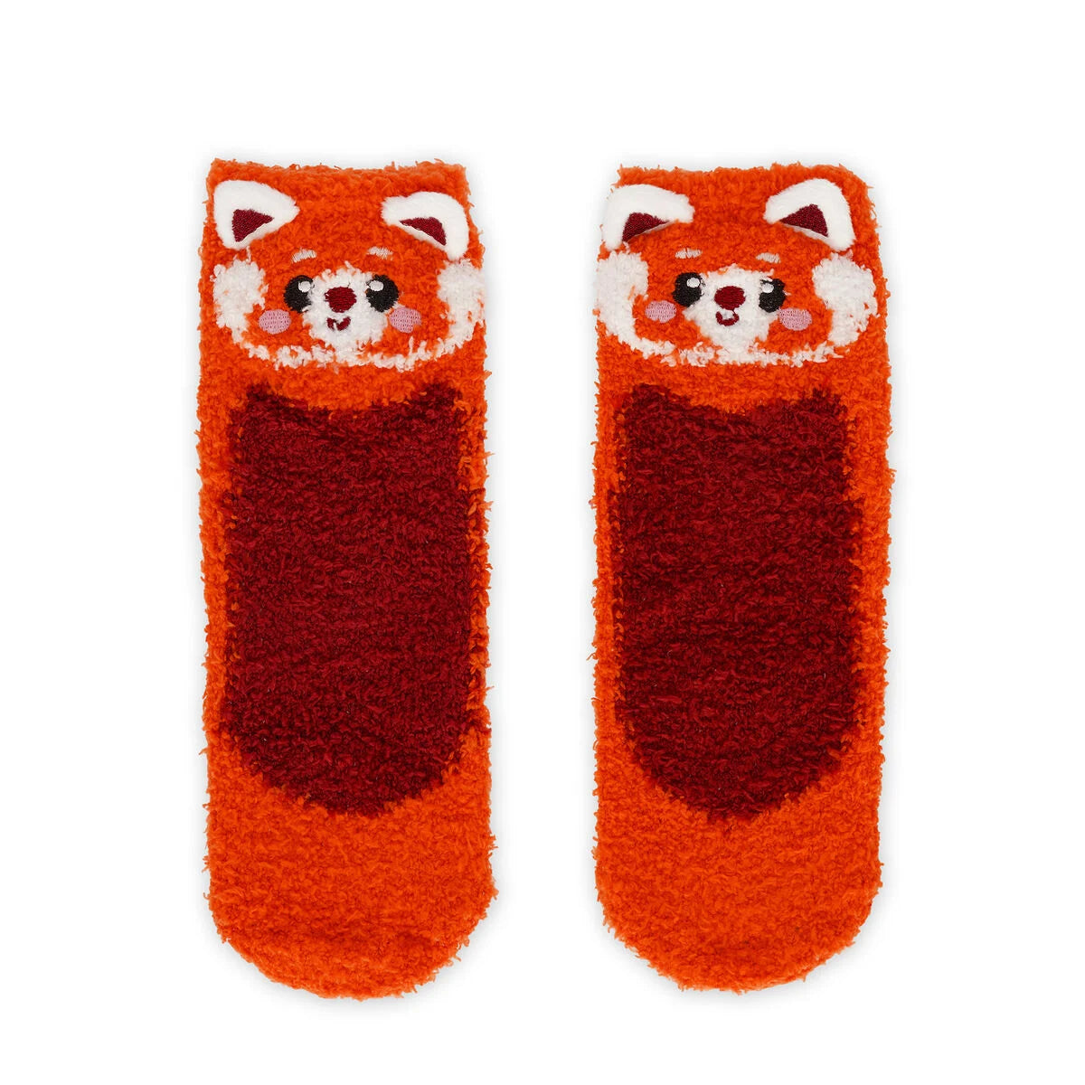 Meias Antiderrapantes Adulto ou Criança – It’s a Match Red Panda