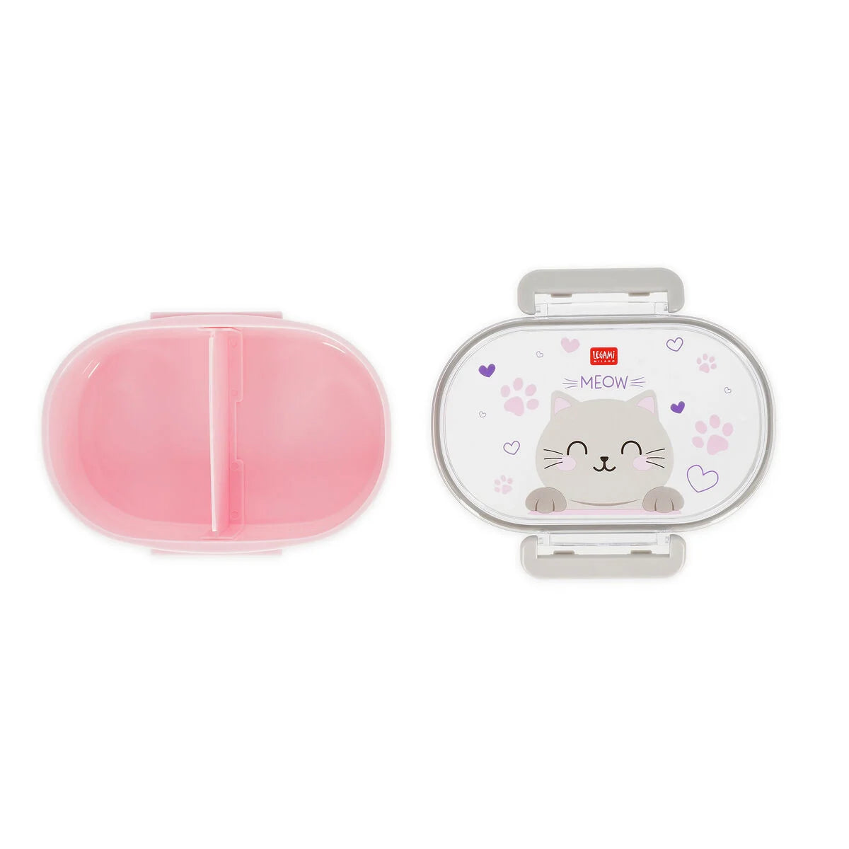 Caixa para Lanche Snack & Go Kitty - Legami