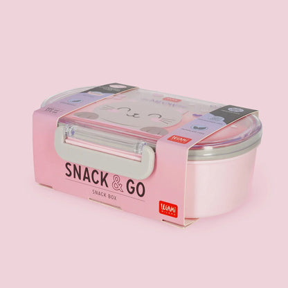 Caixa para Lanche Snack & Go Kitty - Legami