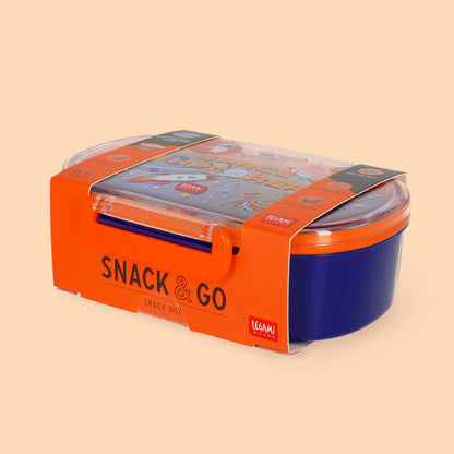 Caixa para Lanche Snack & Go Espaço - Legami